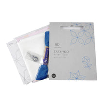 Load image into Gallery viewer, Sashiko Linen Handkerchief Kit