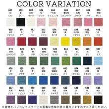 Load image into Gallery viewer, Soie et 3-strand Solid Color 100% Silk Spools by Fujix