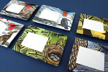 Load image into Gallery viewer, “Wonderfully Wild” Origami-Inspired Letter Stationary Set by Pigeon Posted