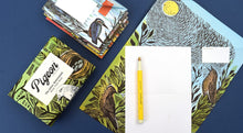 Load image into Gallery viewer, “Wonderfully Wild” Origami-Inspired Letter Stationary Set by Pigeon Posted