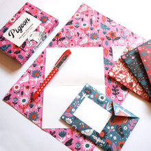 Load image into Gallery viewer, “Fiesta” Origami-Inspired Letter Stationary Set by Pigeon Posted
