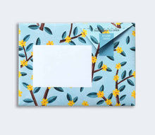 Load image into Gallery viewer, “Wildflower” Origami-Inspired Letter Stationary Set by Pigeon Posted
