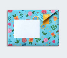 Load image into Gallery viewer, “Wildflower” Origami-Inspired Letter Stationary Set by Pigeon Posted