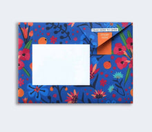 Load image into Gallery viewer, “Midnight Garden” Origami-Inspired Letter Stationary Set by Pigeon Posted