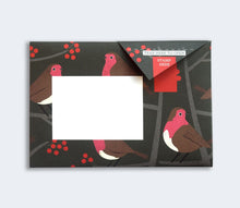 Load image into Gallery viewer, “Robin & Wren” Origami-Inspired Letter Stationary Set by Pigeon Posted