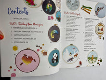 Load image into Gallery viewer, Animal Embroidery Workbook by Jessica Long