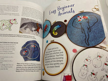 Load image into Gallery viewer, Animal Embroidery Workbook by Jessica Long
