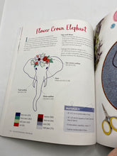 Load image into Gallery viewer, Animal Embroidery Workbook by Jessica Long
