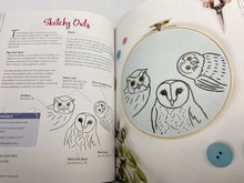 Load image into Gallery viewer, Animal Embroidery Workbook by Jessica Long