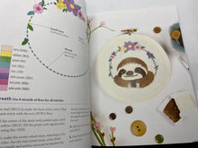 Load image into Gallery viewer, Animal Embroidery Workbook by Jessica Long