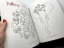 Load image into Gallery viewer, Animal Embroidery Workbook by Jessica Long