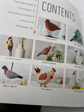 Load image into Gallery viewer, Folk Embroidered Felt Birds by Corinne Lapierre