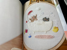 Load image into Gallery viewer, Meow Cat Embroidery by Jeon Ji Sun (in Japanese)