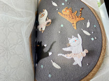 Load image into Gallery viewer, Meow Cat Embroidery by Jeon Ji Sun (in Japanese)