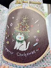 Load image into Gallery viewer, Meow Cat Embroidery by Jeon Ji Sun (in Japanese)