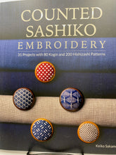 Load image into Gallery viewer, Counted Sashiko Embroidery by Keiko Sakamoto