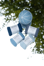 Load image into Gallery viewer, Nona Naturally Dyed Thread Bundles - "Sky" Colorway