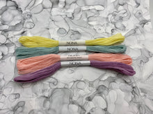 Load image into Gallery viewer, Nona Naturally Dyed Skeins - "Pastel" Colorway