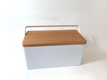 Load image into Gallery viewer, White Sewing Box Tower by Yamazaki