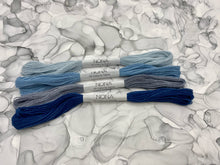 Load image into Gallery viewer, Nona Naturally Dyed Skeins - "Sky" Colorway