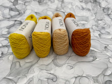 Load image into Gallery viewer, Nona Naturally Dyed Thread Bundle - "Sunny" Colorway