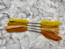 Load image into Gallery viewer, Nona Naturally Dyed Skeins - "Sunny" Colorway