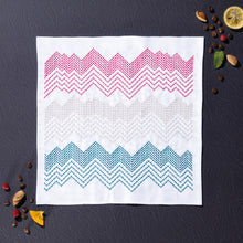 Load image into Gallery viewer, Sashiko Textile Lab Sampler - Peaks