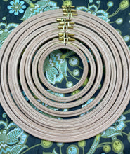 Load image into Gallery viewer, Nurge 8mm Beechwood Embroidery Hoop - 8 sizes