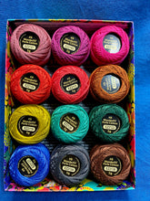 Load image into Gallery viewer, "Flora" Box Set of Size 8 Perle Cotton by Alison Glass for Wonderfil