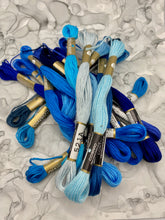 Load image into Gallery viewer, Cosmo Embroidery Floss, Blues