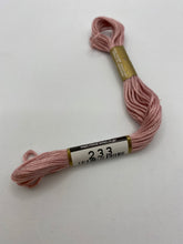 Load image into Gallery viewer, Cosmo Embroidery Floss Pinks, Dusty Rose, and Reddish Pinks
