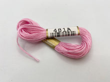 Load image into Gallery viewer, Cosmo Embroidery Floss Pinks, Dusty Rose, and Reddish Pinks