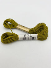 Load image into Gallery viewer, Cosmo Embroidery Floss, Greens