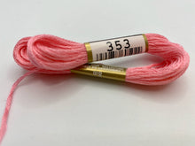 Load image into Gallery viewer, Cosmo Embroidery Floss Pinks, Dusty Rose, and Reddish Pinks