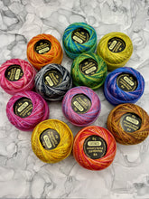 Load image into Gallery viewer, "Stars" Box Set of Size 8 Variegated Perle Cotton by Alison Glass for Wonderfil