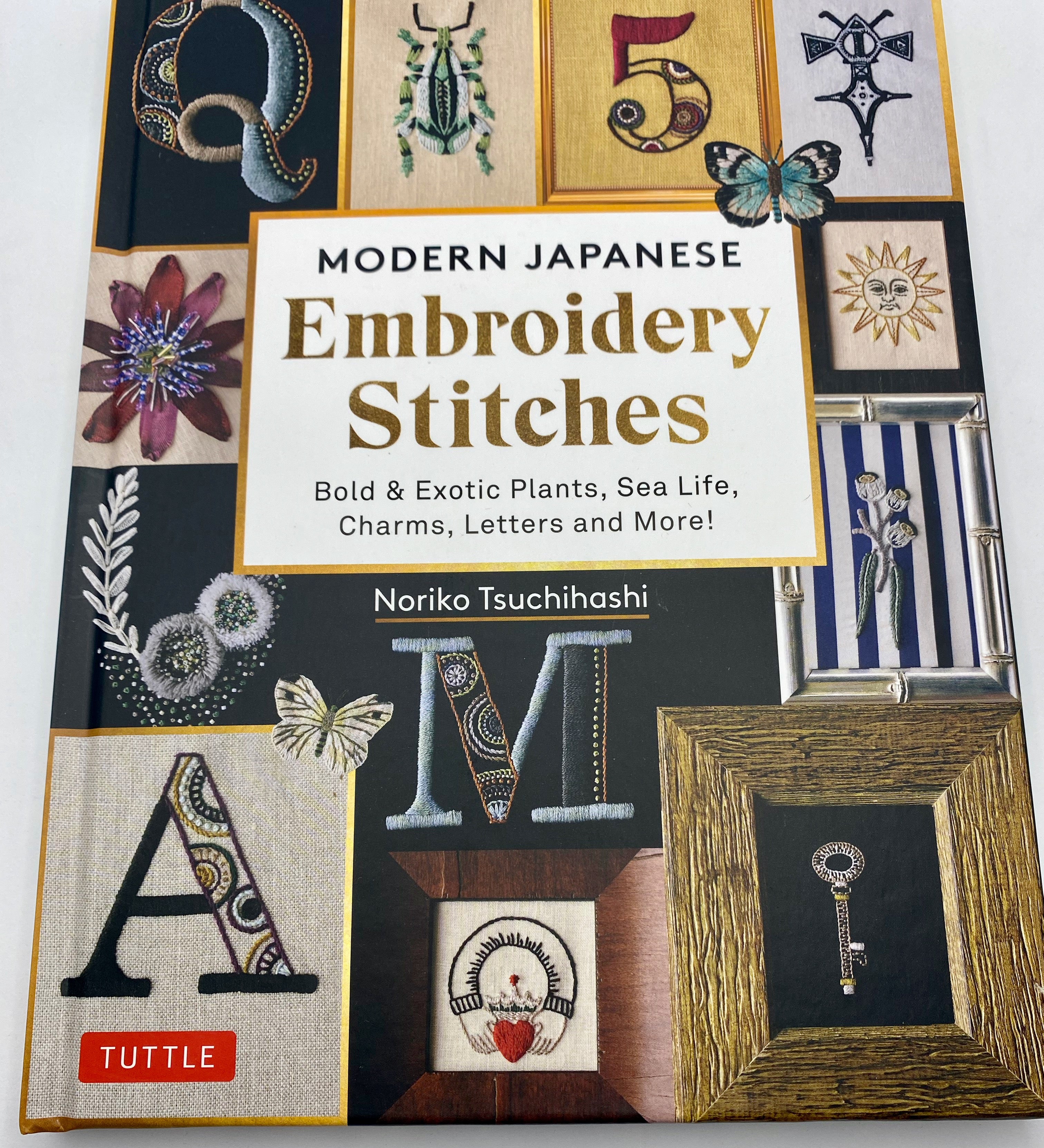 Modern Japanese Embroidery Stitches: Bold & Exotic Plants, Sea