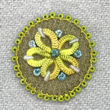 Load image into Gallery viewer, Toned-Down Circle Sampler & Pattern by Sue Spargo