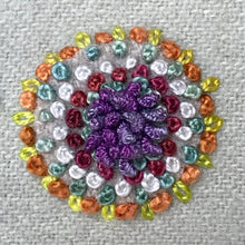 Load image into Gallery viewer, Toned-Down Circle Sampler & Pattern by Sue Spargo