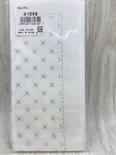 Load image into Gallery viewer, Sashiko Sampler Kuguri-sashi Asagao in White or Navy