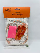 Load image into Gallery viewer, Small Orange Citrus Embroidery Kit
