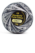 Load image into Gallery viewer, EZM 2211 PEPPER, Size 8 Perle Cotton by Alison Glass for Wonderfil