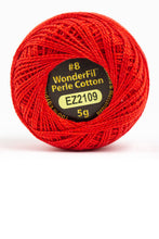 Load image into Gallery viewer, EZ 2109 POPPY, Size 8 Perle Cotton by Alison Glass for Wonderfil