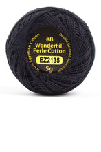 Load image into Gallery viewer, EZ 2135 RAVEN, Size 8 Perle Cotton by Alison Glass for Wonderfil