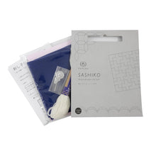 Load image into Gallery viewer, Sashiko Linen Handkerchief Kit
