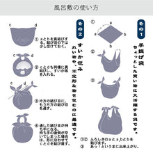 Load image into Gallery viewer, "Many Dots" 100% Cotton Bento/Furoshiki Wrapping Cloth from Japan
