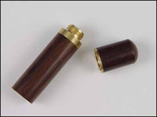 Load image into Gallery viewer, Wood and Brass Needle Holders
