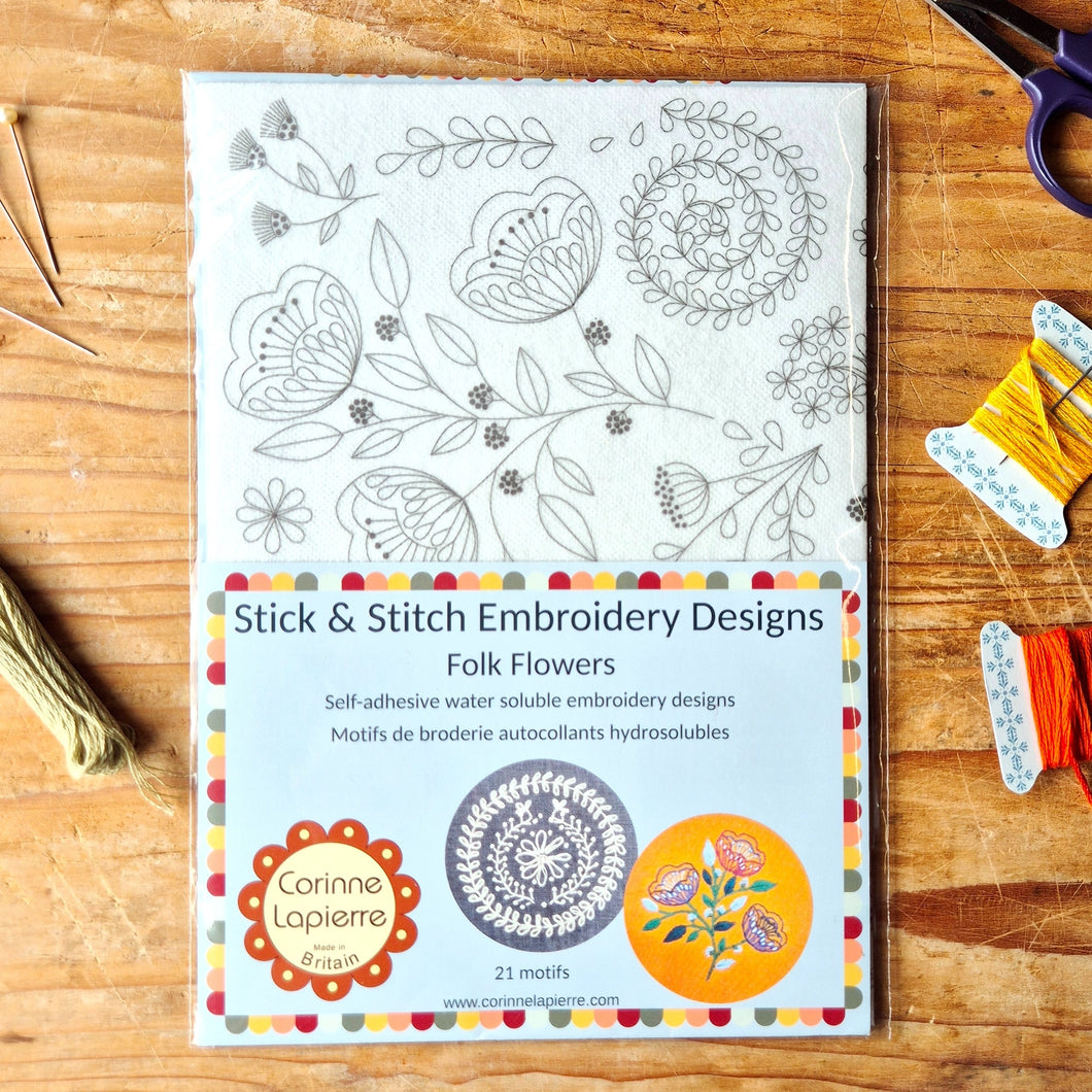 Stitch & Stitch Embroidery Designs by Corinne Lapierre