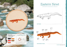 Load image into Gallery viewer, The Field Guide to Embroidery 52 North American Animal &amp; Plant Designs for Nature Lovers
