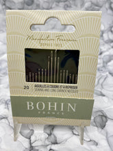 Load image into Gallery viewer, Bohin Assorted Sewing and Long Darner Needles
