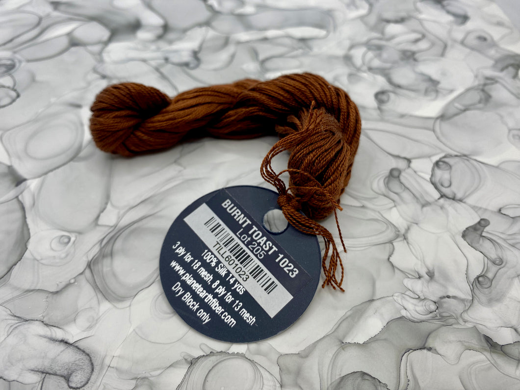 Burnt Toast (#1023) Planet Earth 6 ply silk